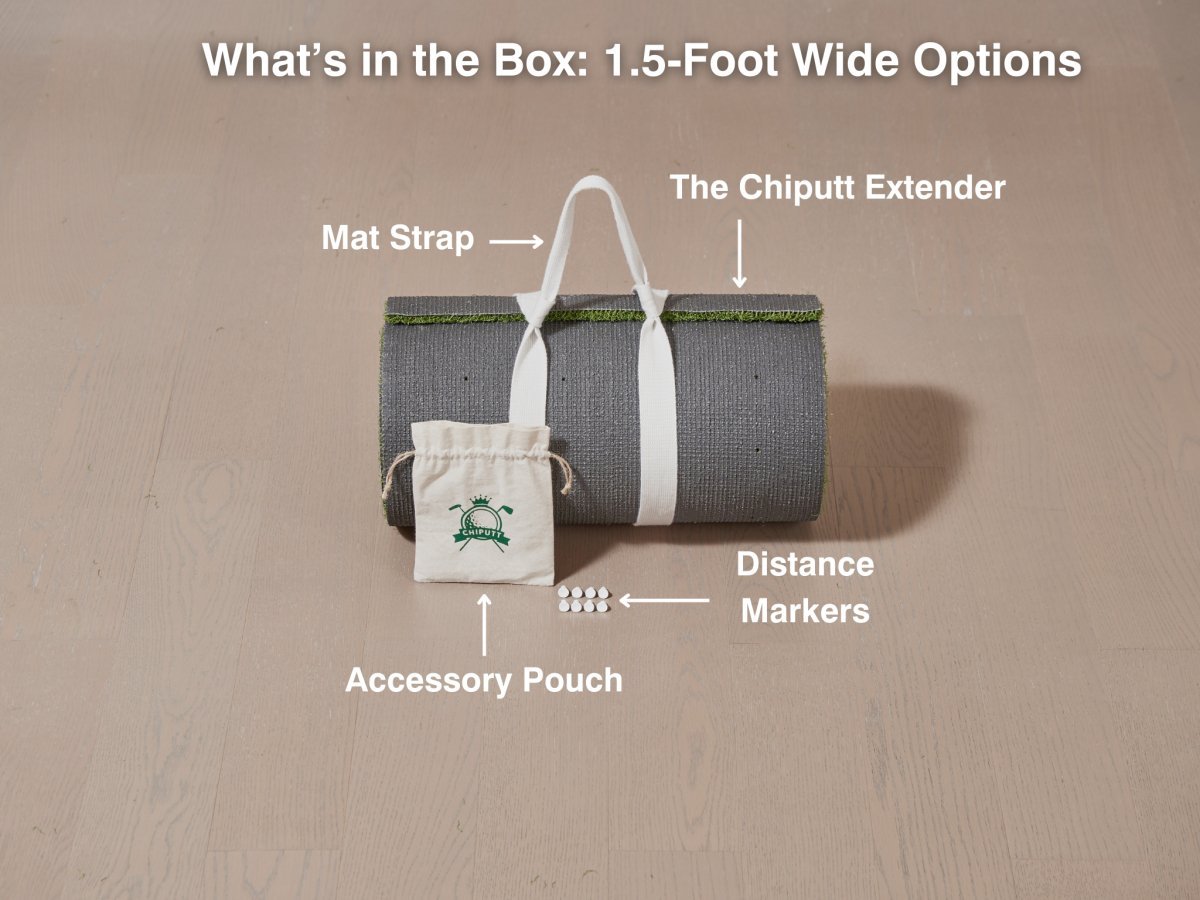 The Chiputt Tour‑Grade Premium Putting Mat Extender - Chiputt