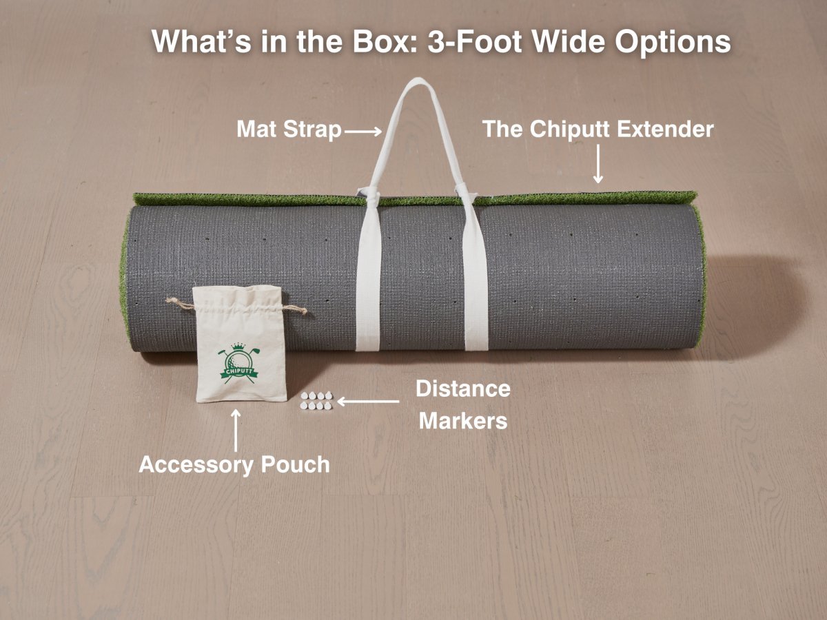 The Chiputt Tour‑Grade Premium Putting Mat Extender - Chiputt